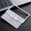 New Vertical Metal Name Card Aluminum Alloy ID Business Case Work Card Holders