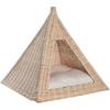 Pet Bed - DKD HOME DECOR - Multicolor - Rattan - 45x45x45 Cm - Indoor