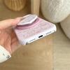Магнитный чехол-подставка с корейским рисунком кота для iPhone 17/16 Pro Max/15 Pro