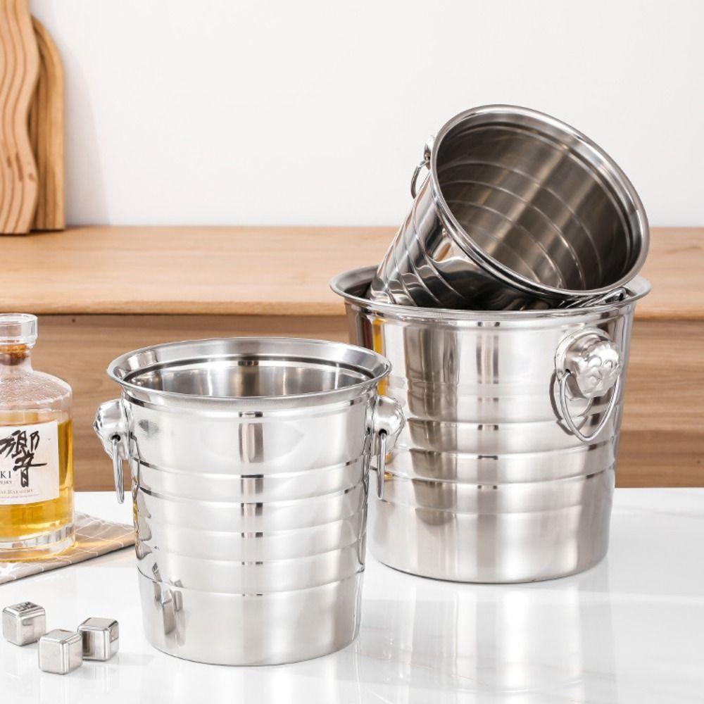 Thicked Ice Bucket Durable Red Wine Bucket Bar Accessories Champagne Bucket Hotel