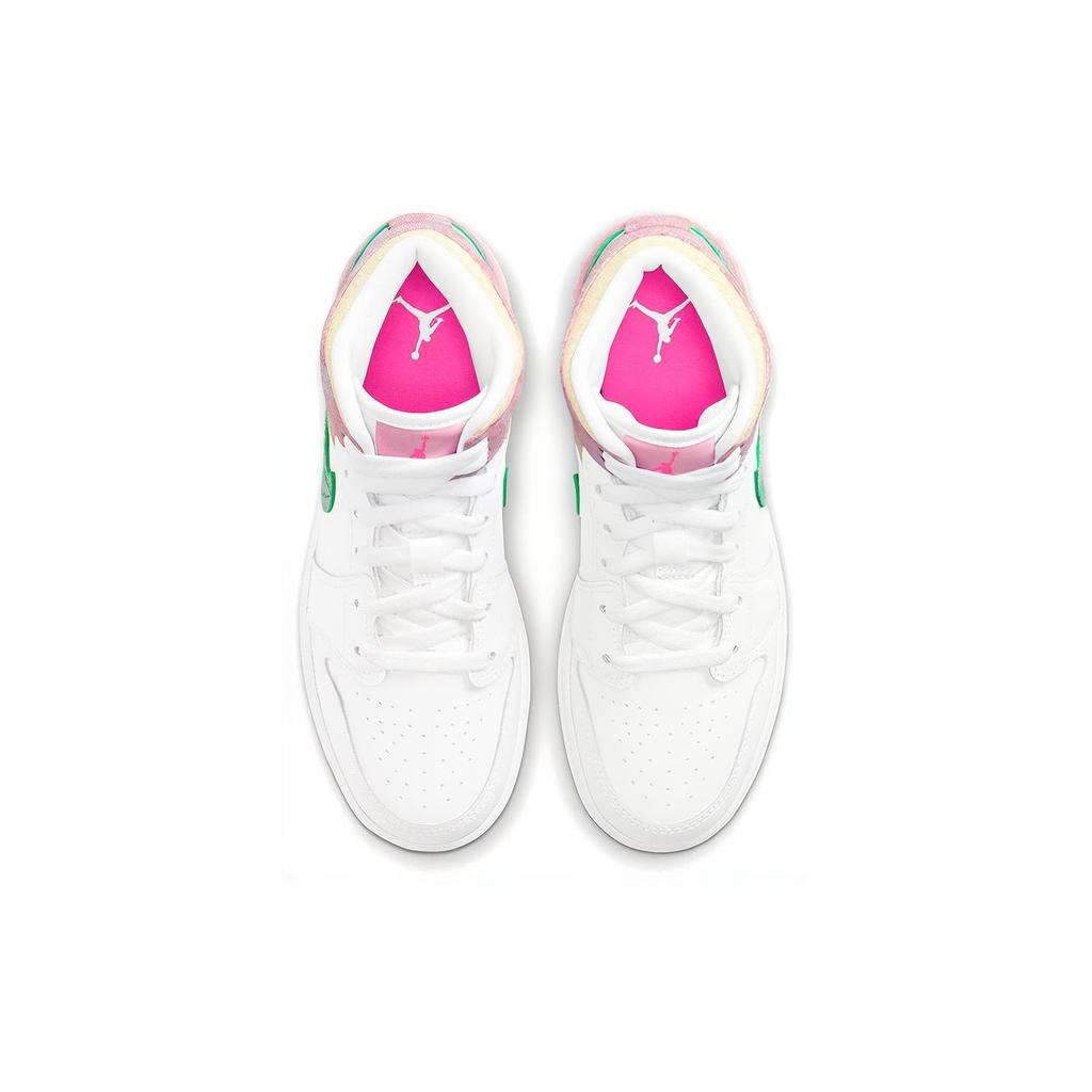 Jordan 1 Mid 'Paint Drip' GS DD1666-100