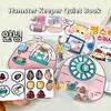  Kawali Cute Diy Sticker Games Little Hamster Keeper Quiet Book Funny Diy Anime Girls Gift Decompression Toys For Kids