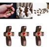 Деревянный крест ручной работы My Heart, Деревянный крест Fidget, Деревянный карманный крест, Карманные кресты оптом, Ручной деревянный крест, Карманный крест для снятия стресса