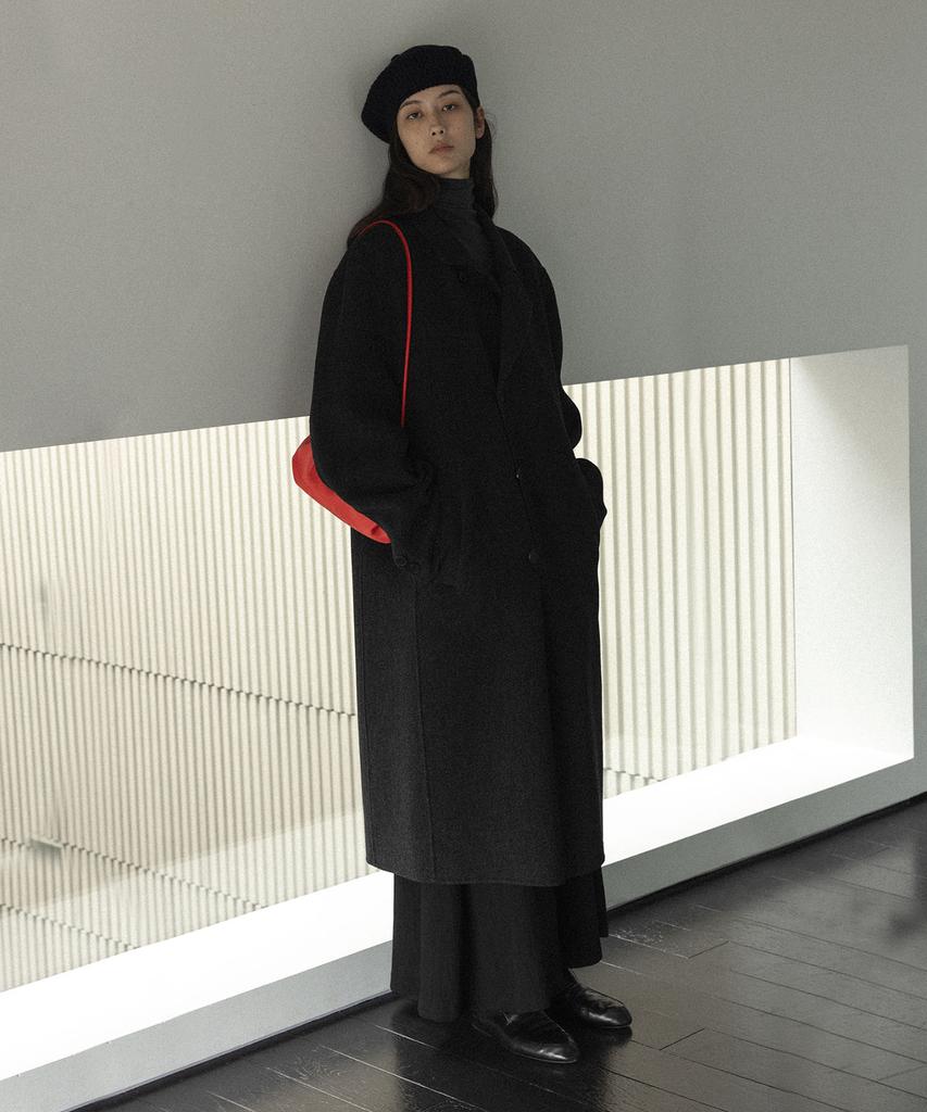 Blankroom Her Pound Shell Coat (Handmade)_Black