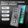For Motorola Edge 60 Stylus 5G Case Rotatable Ring Kickstand PC+TPU Shockproof Phone Cover