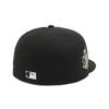 New Era newera cap 59FIFTY 70907757 NER35C7098 MLB New York Yankees NY Black 2 Black Black 8 SIDE PATCH UNDER VISOR ONSPOTZ Custom made hat Gokyu