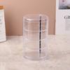 Transparent Storage Box Dust Proof And Waterproof Large Capacity Rotatable Jewelry Hairpin Jewelry Cosmetics Storage Box