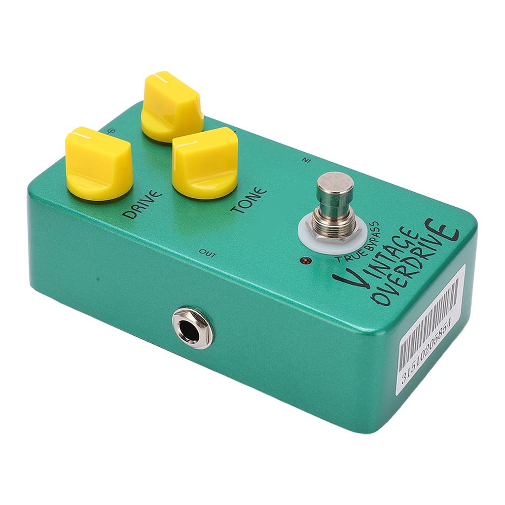 Vintage Overdrive Pedal Classic Effects True Bypass for Electric Guitar Accessories JF‑01