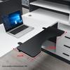 Изогнутая черная дополнительная доска для стола Shixun