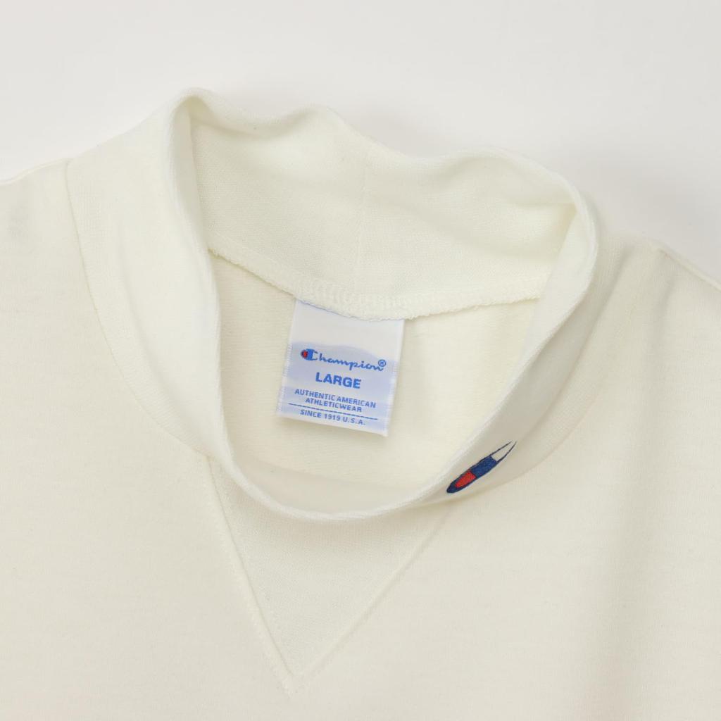 Champion Long Sleeve Mock Neck UV Quick Men's Shirt, Protection, Drying, Warm, Stretch, One-Point Logo, Golf, C3-AG406-020-L