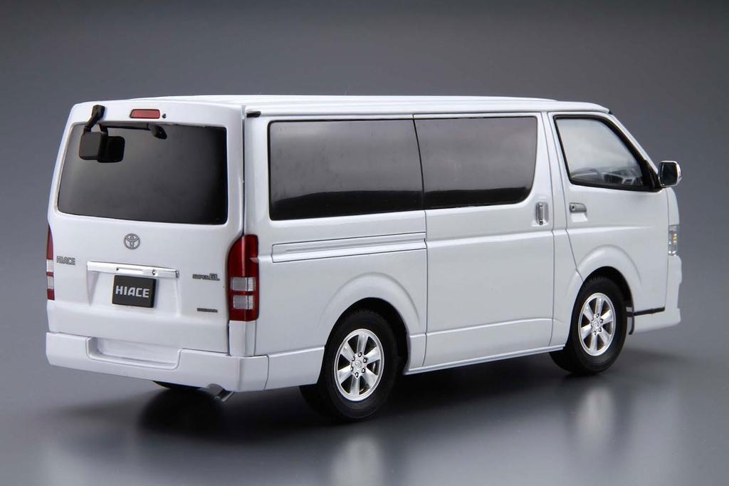Aoshima Bunka Kyozai Модель автомобиля Toyota TRH200V Hiace Super GL Масштаб Пластиковая модель (АОСИМА) '10 1/24