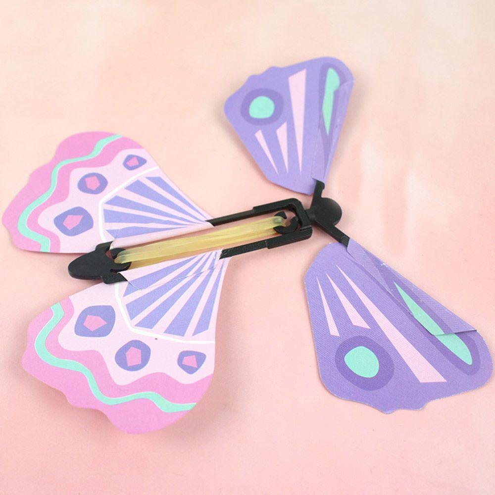 Colorful Fairy Powered Flying Butterfly Flying in the Book Magic Tricks Card Magic Toy