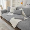 Sofa Cushion Four Seasons Universal Cushion Cotton Embroidered Flower Cover Pure Cotton Fabric Sofa Towel Simple Modern