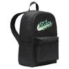 Nike Heritage Fabric Backpack Regular Unisex Black & Stadium Green FN0878-010