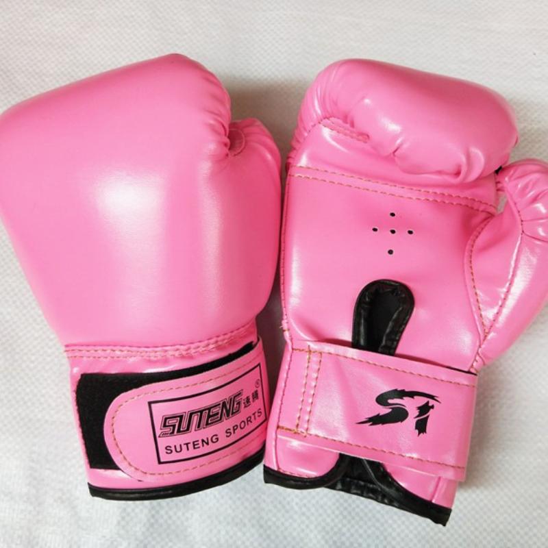 1 пара Детских боксерских перчаток Дышащая ПУ-кожа для тренировок на боксерской груше Муай Тай Каратэ Спарринг Защита рук для молодежи
