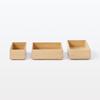 MUJI Stackable Bamboo Storage Box, Medium, 17cm (W) x 26cm (D) x 55cm (H), Item No. 12057888,