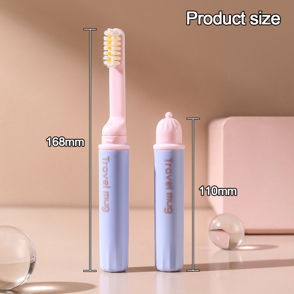 Plastic Folding Toothbrush Adults Children Tooth Brush  Travel Camping Hiking Outdoor Supplies