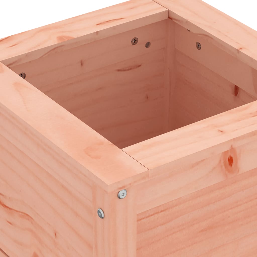 Plant Pot 40x40x39 cm Solid Douglas Fir Wood