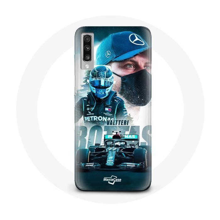 Case for Samsung Galaxy A50 Formula 1 Valtteri Bottas Finnish Racing Driver