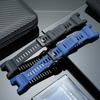 Резиновый ремешок для часов с вырезами для серии Casio GBD-H2000, спортивный силиконовый ремешок для альпинизма, аксессуары 3515, мужской браслет