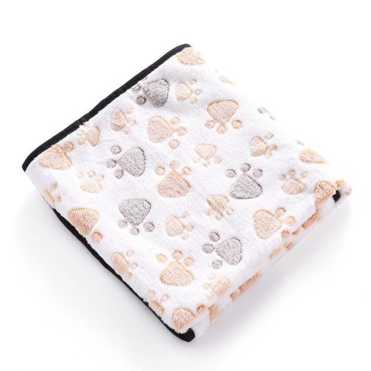 Многоцветное моющееся одеяло из кораллового флиса для маленьких и средних собак и кошек - на все сезоны