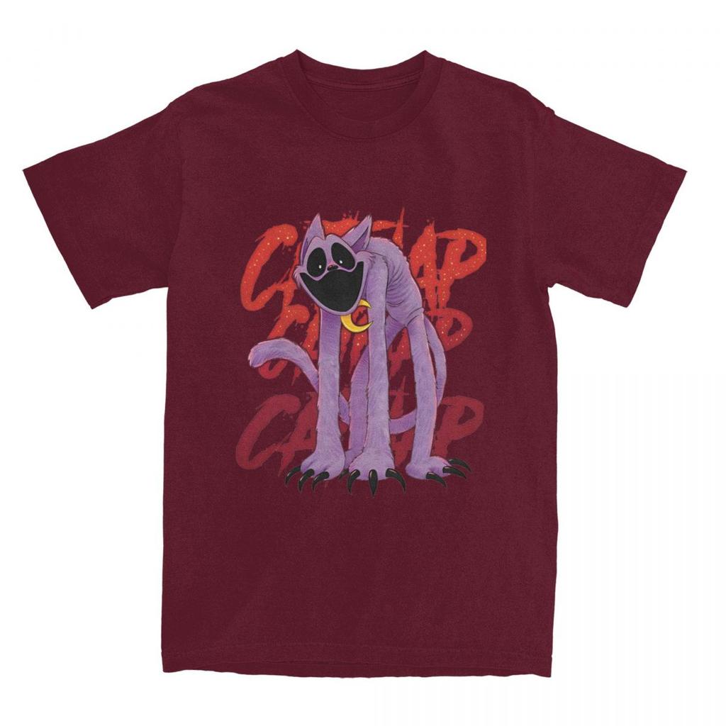 Мужская женская футболка с рисунком CATNAP MONSTERS Game, забавные хлопковые футболки, футболки, одежда для лета