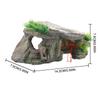 Fish Hiding Cave Natural Reptile Hiding Rock Cave Hideout Turtle Cave Tank Accessories For Reptiles Lizards Turtles Fish