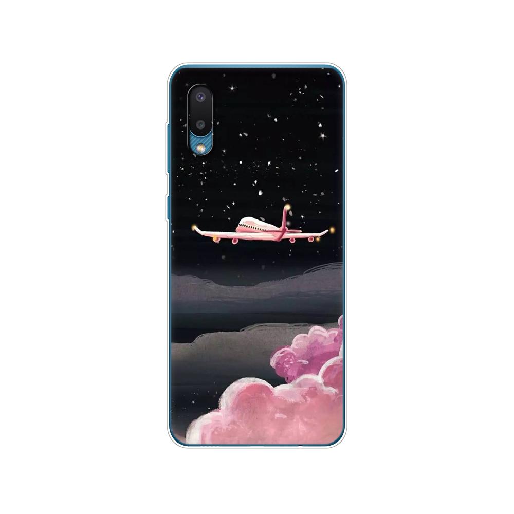 Чехол для Samsung A02 M02, мягкий силиконовый чехол из ТПУ для телефона Samsung Galaxy A02 Galaxy M02 SM-A022G a022, бампер 6,5 дюймов с цветком