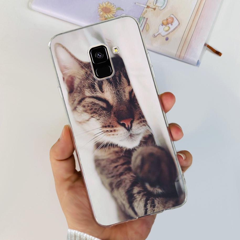 Чехол для Samsung Galaxy A6 A8 Plus 2018 Чехол Модный Бабочка Мягкий Прозрачный ТПУ Чехол для Телефона Для Samsung A6+ A8+ A 6 A 8 2018 Funda