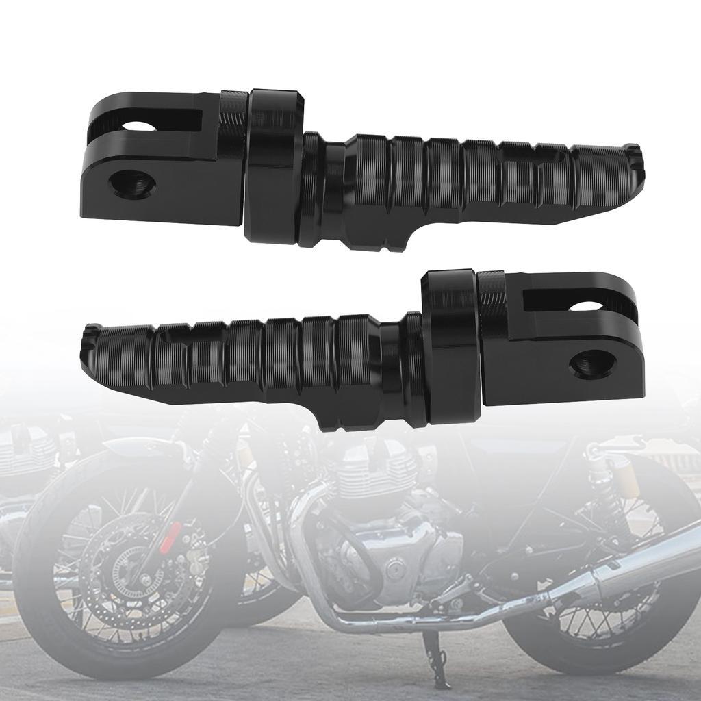 Front Footrests Foot Peg Fit for INTERCEPTOR 650 2018-2023 Hunter 350 2022-2023