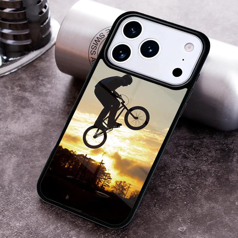BMX Bike Extreme Phone Case For iPhone 17 16 15 14 13 12 11 Pro Max Plus 17Air Soft Silicone Cover