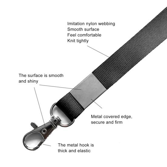 Yousheng 2 шт. прочный выдвижной брелок для ключей держатель для бейджа стальной шнур с карабином легко вытягиваемая пряжка держатель для карт набор