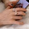 Niche High-End Pearl Multi-Layer Ring: Unique Fashion for Women