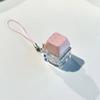 Clicky Keyboard Fidget Keychain Cute Mechanical Keyboard Charm  Desktop Ornament