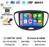 Android 14 CarPlay Auto Car Radio GPS For Hyundai i10 2007 2008 2009 2010 2011 2012 2013 Multimedia Video Player Stereo WIFI+4G