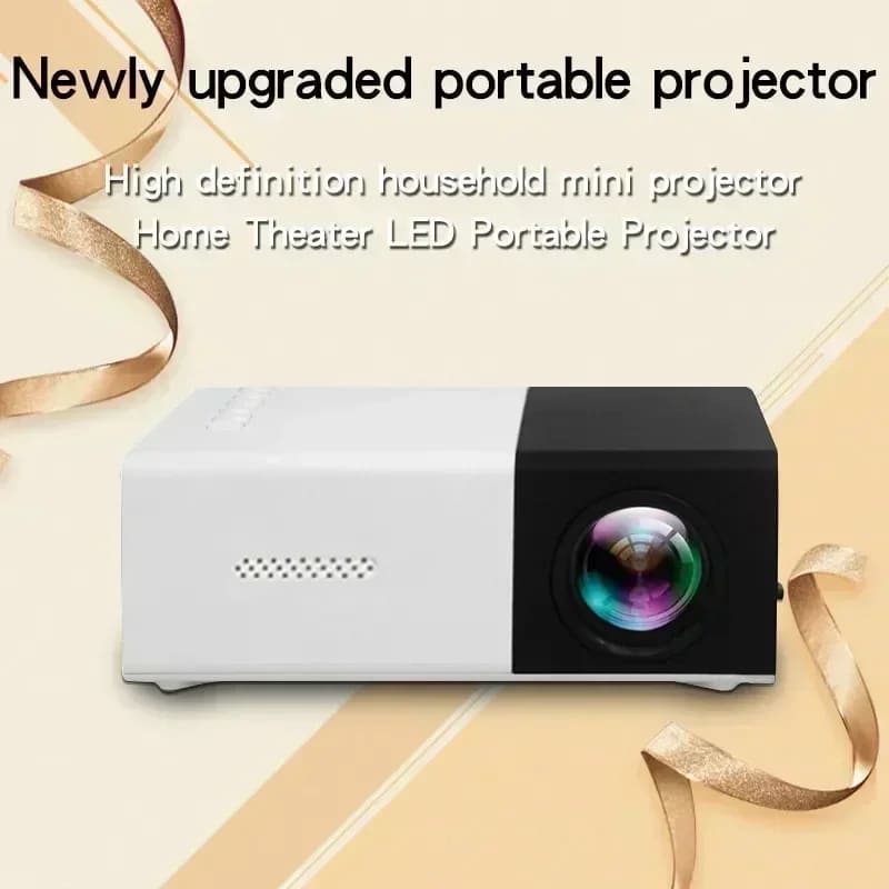 YG300 Smart Projector WiFi Auto Focus Bluetooth Android LED HD Projetor для домашнего кинотеатра 1000 люмен портативный проектор для улицы