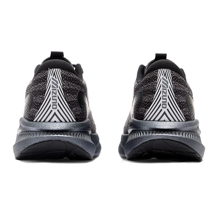 Mizuno Astro Plus Breathable Height Increasing Wear Resistant Low Top Running Shoes Unisex Sneaker Smoky-Black D1GH240107