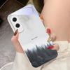 Туманный Лес Черный Для Honor 200 90 8X 9X Pro Lite P50 P40 Nova 10 11i P60 Magic4 6 Mate 20 50 Закаленное Стекло Чехол для Телефона