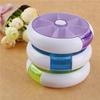 Weekly Rotating Pillbox Travel Pill Case Pill Organizer Medicine Box Drugs Pill Container
