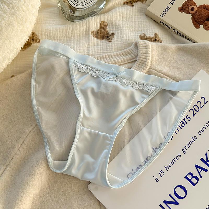 Женское нижнее белье с высоким разрезом, атласное, кружевное, сексуальное, удобное, дышащее, из хлопка, нижняя часть промежности, средняя талия, новое