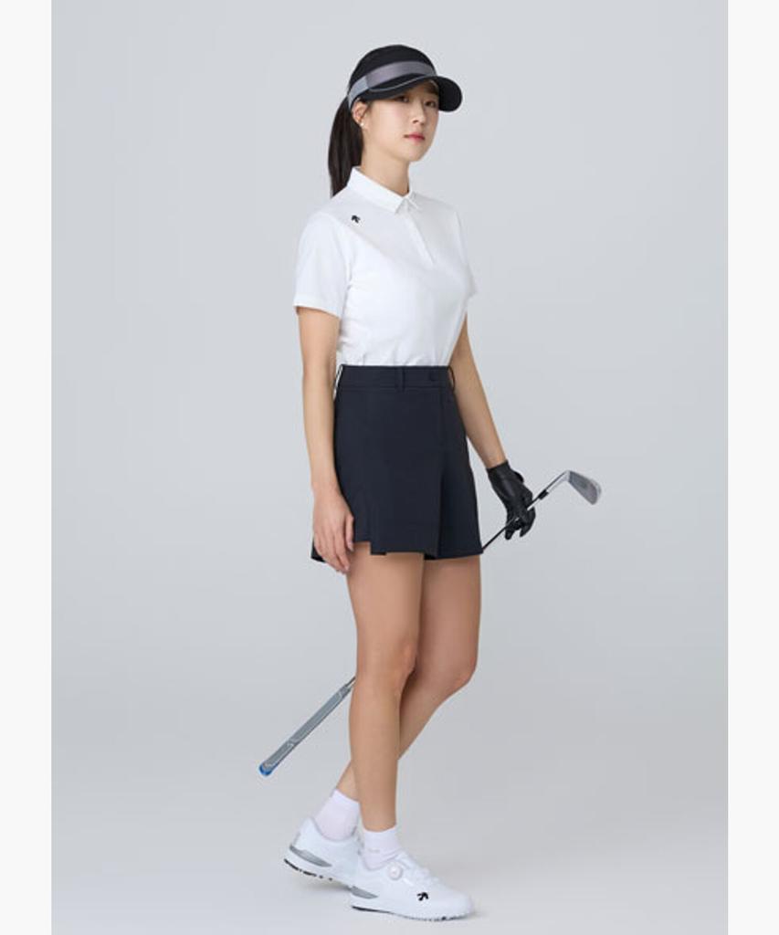 DESCENTE GOLF Women'S Pleated Shorts Dr12Wfsp33