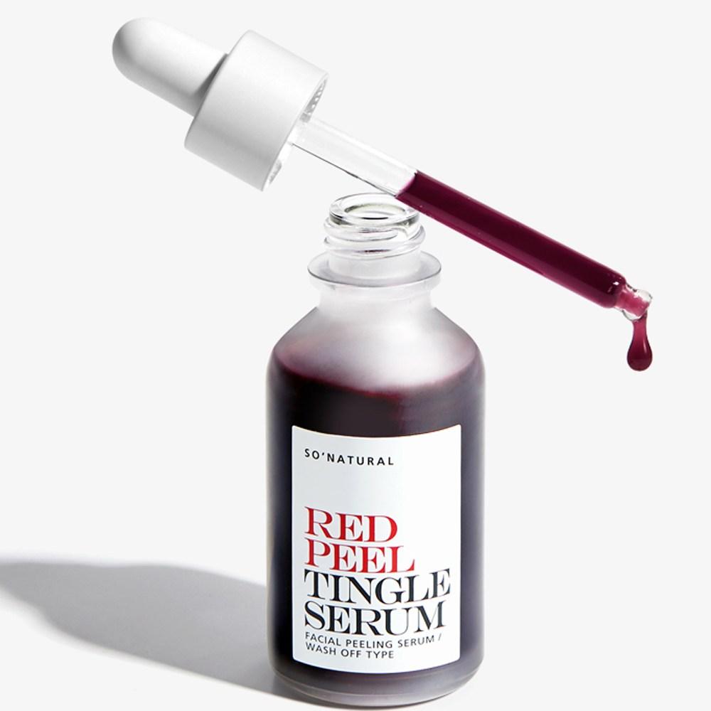 SO NATURAL Red Peel Tingle Serum, 35 мл, 1 шт.