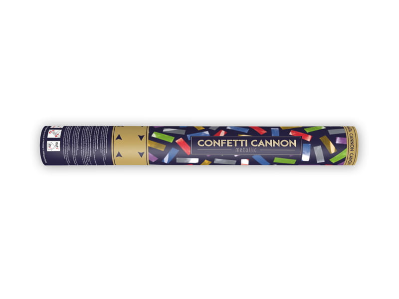 PartyDeco Confetti Tube Mix Colors 40cm