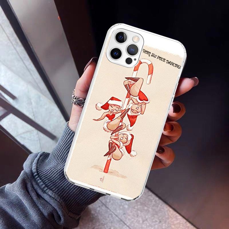 Pole Dancer Dancing Phone Case For iPhone 17 Air 11 13 Mini 14 15 Plus 16 12 Pro Max 16E SE 7 8 Pattern Soft TPU Back Cover 17