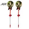 Easy Install Lawn Stake Lights 2Pcs Solar Christmas Ball Light, Color Changing LED Garden with Rechargeable Powered Yard Stakes 13 Beads, IP65