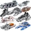 MOOXI Interstellar Sci-Fi Movies Space Wars Tank Train Transporter DIY Diorama Adults Building Blocks Set Children Toy MOC Brick