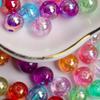 Подвеска 4/6/8 мм карамельного цвета, свободные бусины AB, цветные аксессуары для рукоделия, круглое акриловое ожерелье, браслет, 160-1000 шт., модное изготовление ювелирных изделий своими руками