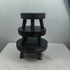 Indoor Outdoor Display Succulent Flower Pot Base Wooden Stool Plant Stand Shelf Flower Pot Holder