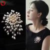 Elegant Handmade Pearl Brooch Corsage Pin Clothing Accessories Brooches and Body Jewelry