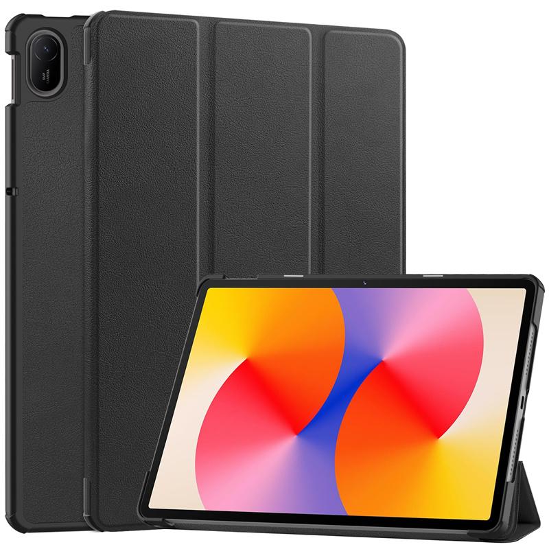 Чехол для планшета Trifold Magnetic Leather Folding Tablet Cover для Huawei MatePad SE 11 2024, защитный складной цветной чехол Multicolor